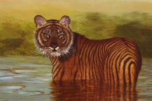 TIGER PAINTING